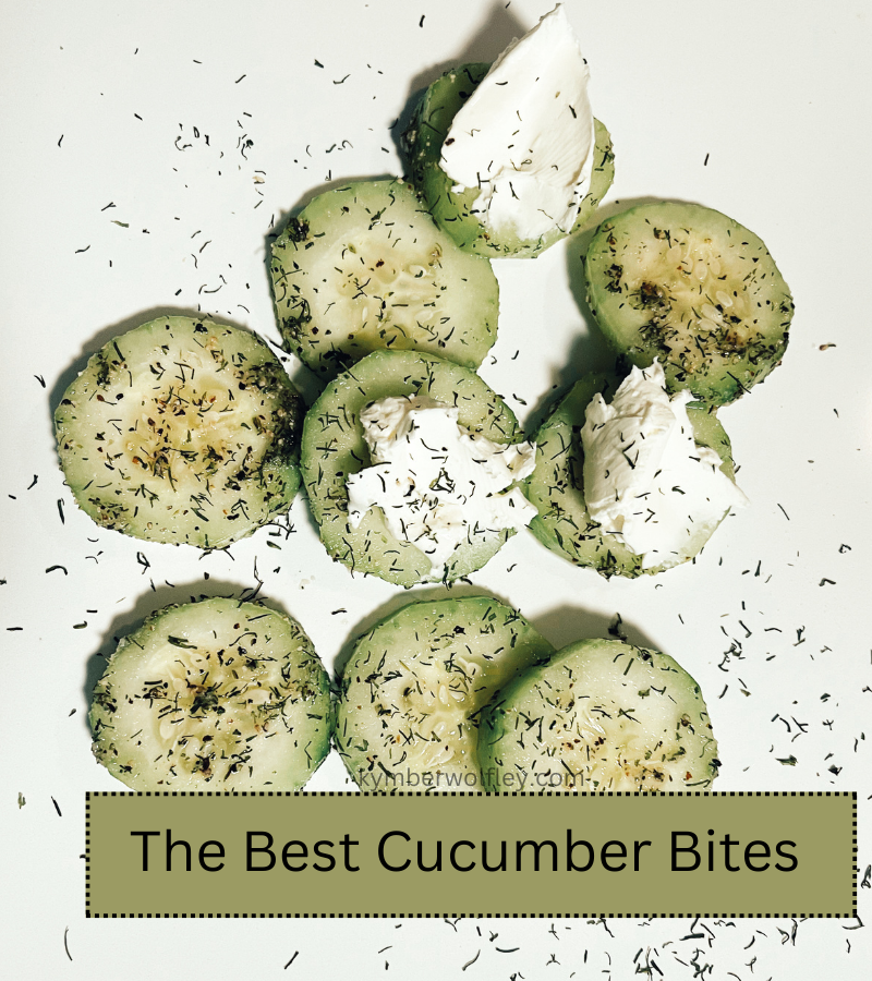 The Best Cucumber Bites!