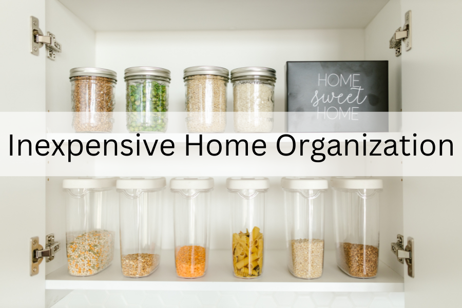 inexpensive home organization